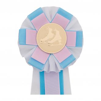 Kokarda dvouřadá VĚJÍŘ vícebarevný, průměr 11 cm