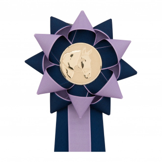 Kokarda dvouřadá VĚTRNÍK dvoubarevný, průměr 11 cm