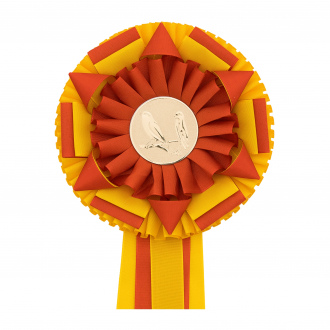 Kokarda čtyřřadá VĚJÍŘ, průměr 16 cm