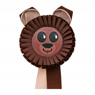 Kokarda jednořadá MÉĎA, průměr 11 cm